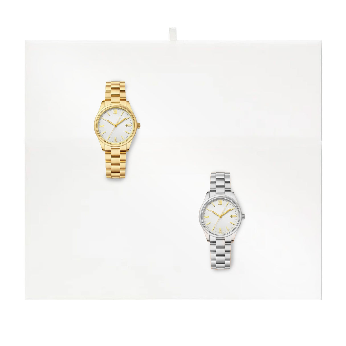 White Leatherette Display Pad for Showcases, 15-1/2" x 14"