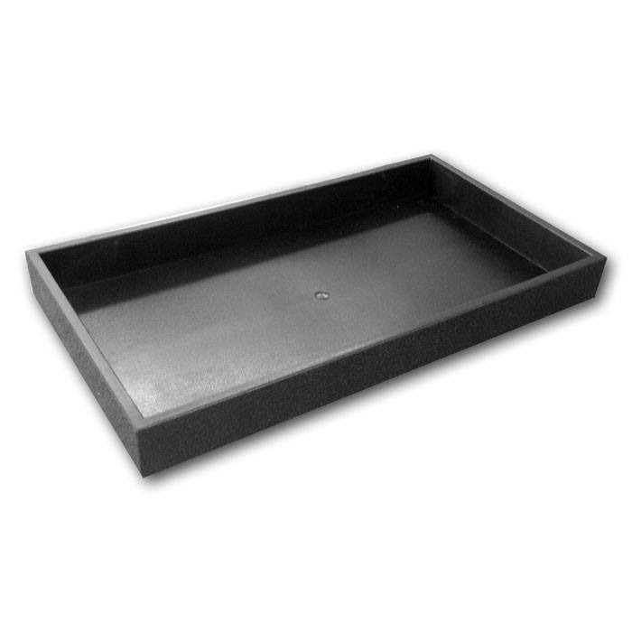 Stackable Jewelry Tray-Black-Full Size-1-1/2"