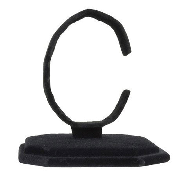 Black Velvet Watch Display Stand