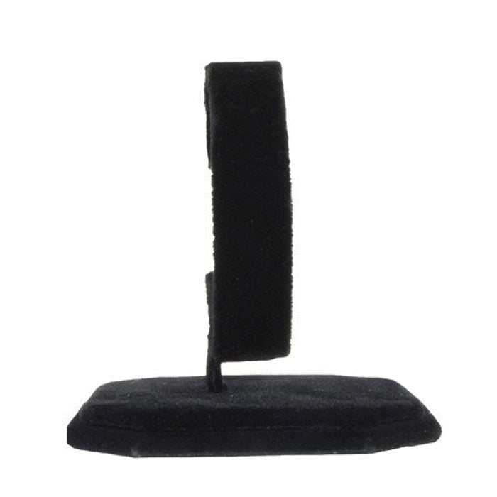 Black Velvet Watch Display Stand