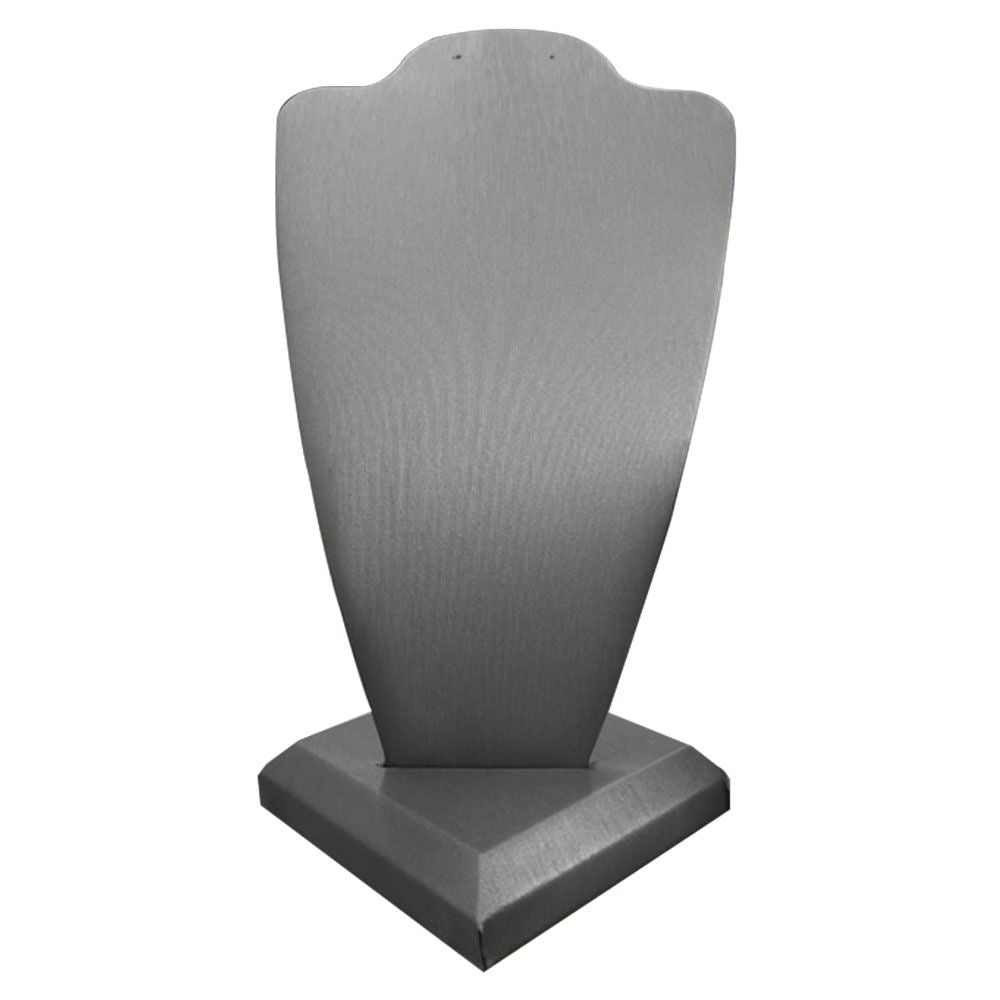 Steel Gray 2 Piece Jewelry Necklace or Chain Display