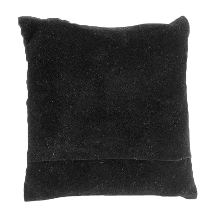 Black Velvet Jewelry Bracelet / Watch Pillow 3" x 3"