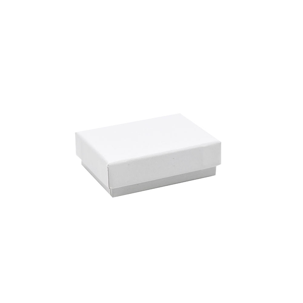 Flat White Cotton Filled Jewelry Gift Packaging Boxes #11