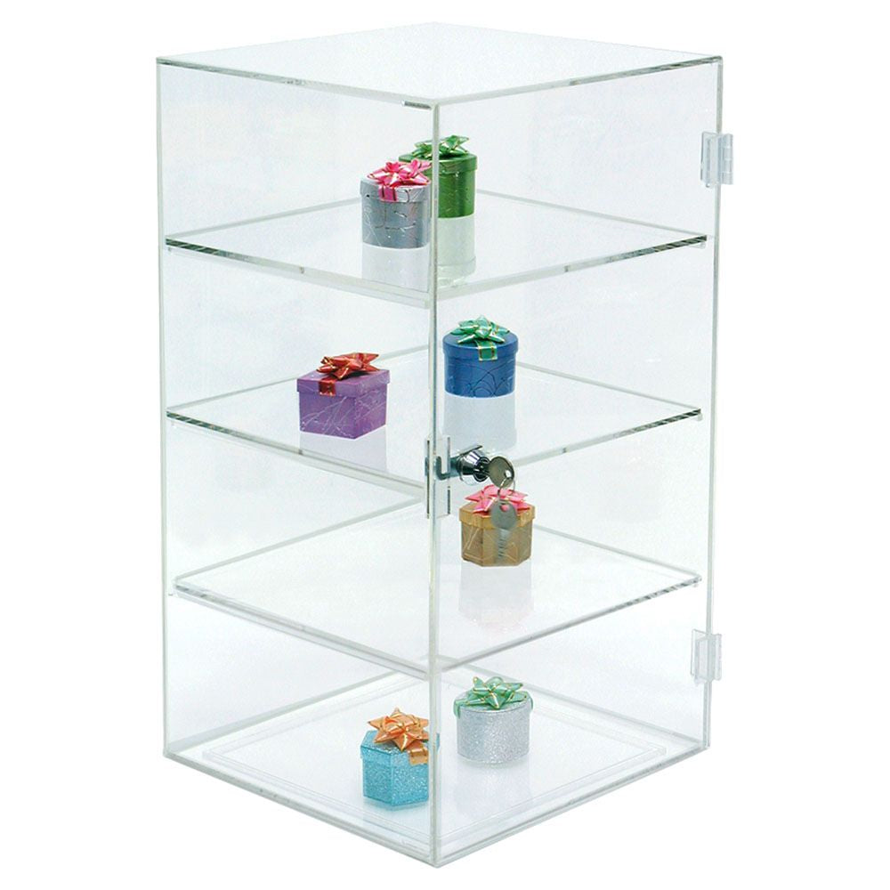 Lockable Clear Acrylic Display Case
