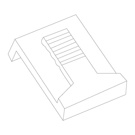 Clear Acrylic Jewelry Ring Display Clips, 50 Per Pack