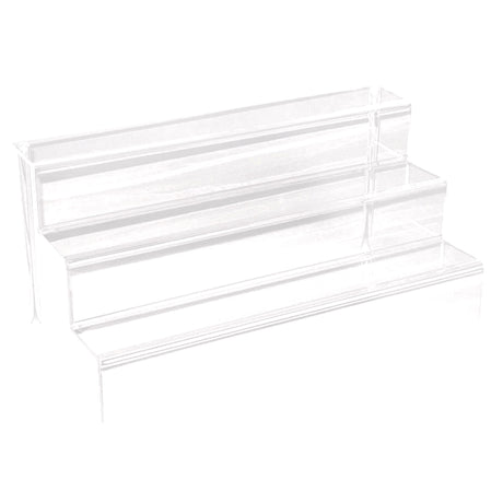 Clear Acrylic 3 Tier Riser Shelves Display Stand