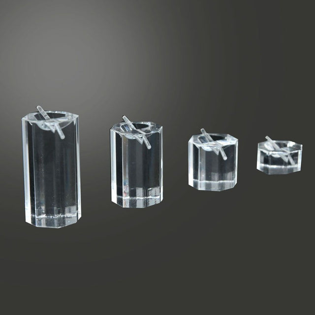 Clear Acrylic 4 Piece Ring Display Set