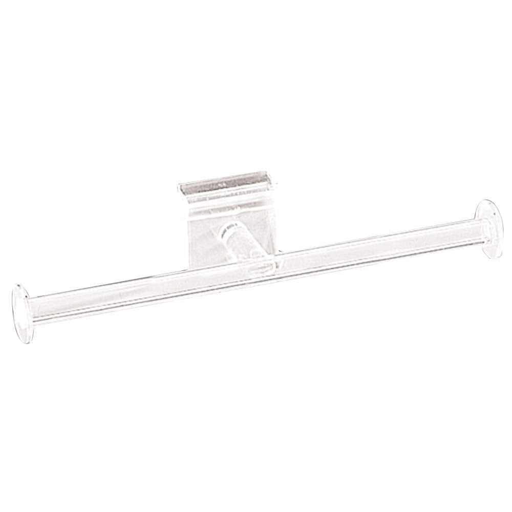 Clear Acrylic Slat wall Jewelry Bracelet, Bangle or Watch Display T Bar