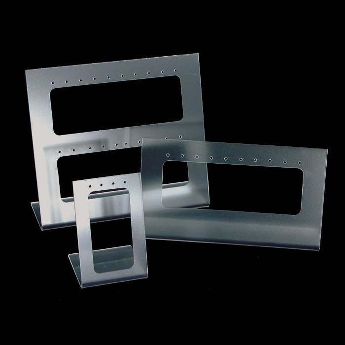 3 Piece Clear Acrylic Jewelry Earring Display Set