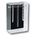 Clear Acrylic Counter-top Jewelry Necklace Display Case