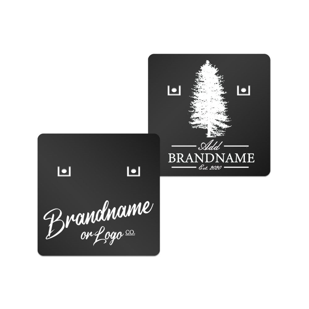 Black Earring Card 1-1/2" x 1-1/2"