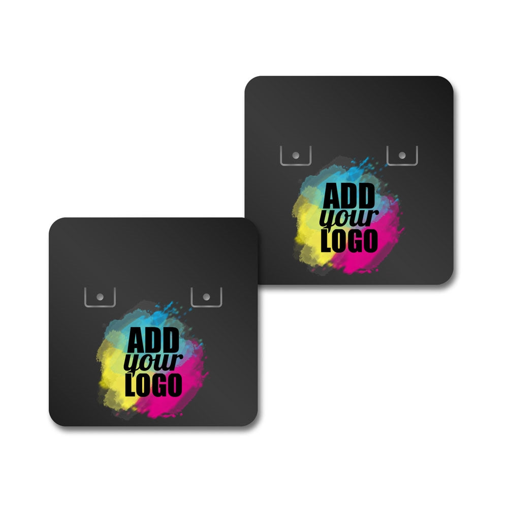 Black Earring Card 1-1/2" x 1-1/2"