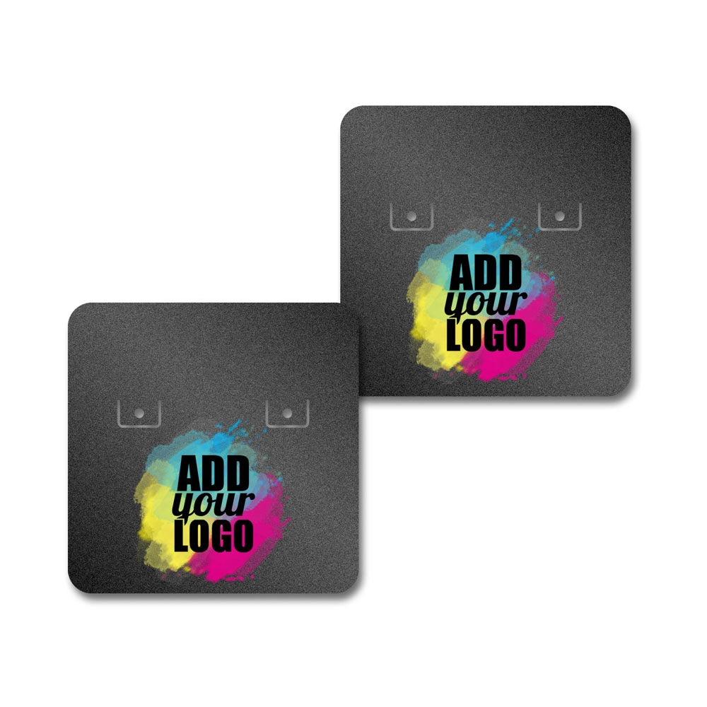 Shimmer Black Earring Card 1-1/2" x 1-1/2"