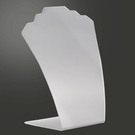 Frosted Acrylic Jewelry Necklace or Chain Display Stand