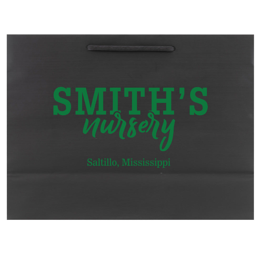 Premium Black Paper Eurototes -Vogue 16"x6"x12"