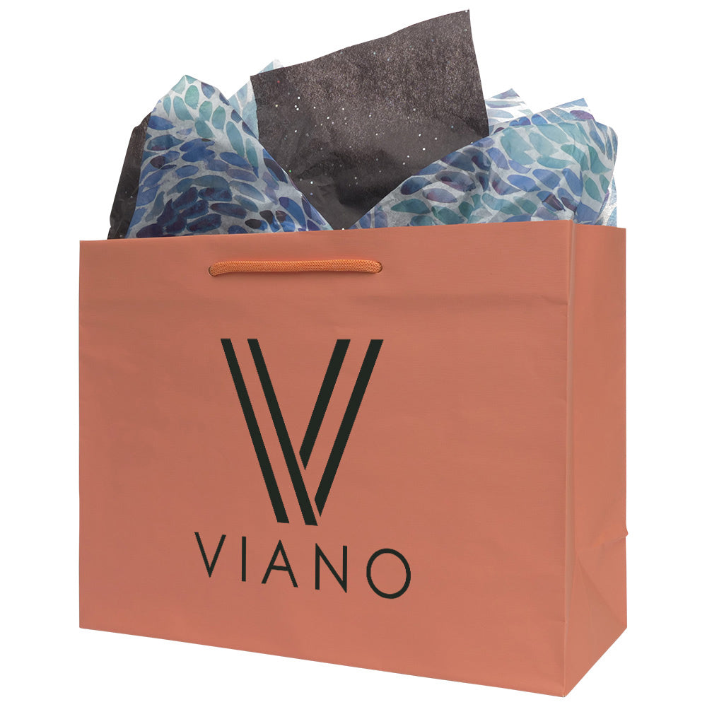 Premium Orange Paper Eurototes - Vogue 16"x6"x12"