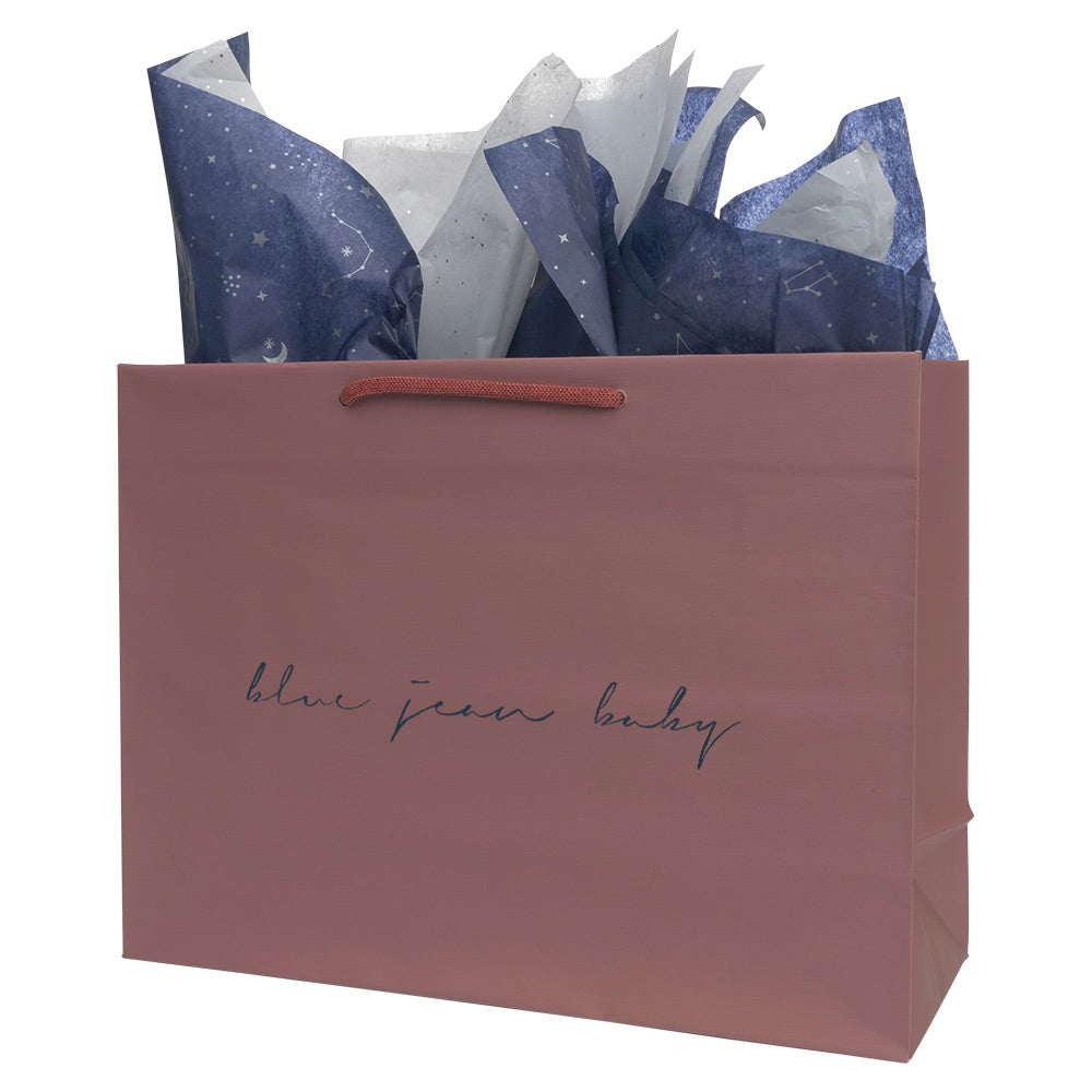 Premium Burgundy Paper Eurototes-Vogue 16"x6"x12"