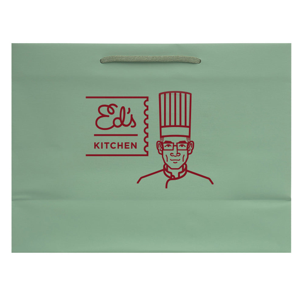 Premium Green Paper Eurototes -Vogue 16"x6"x12"