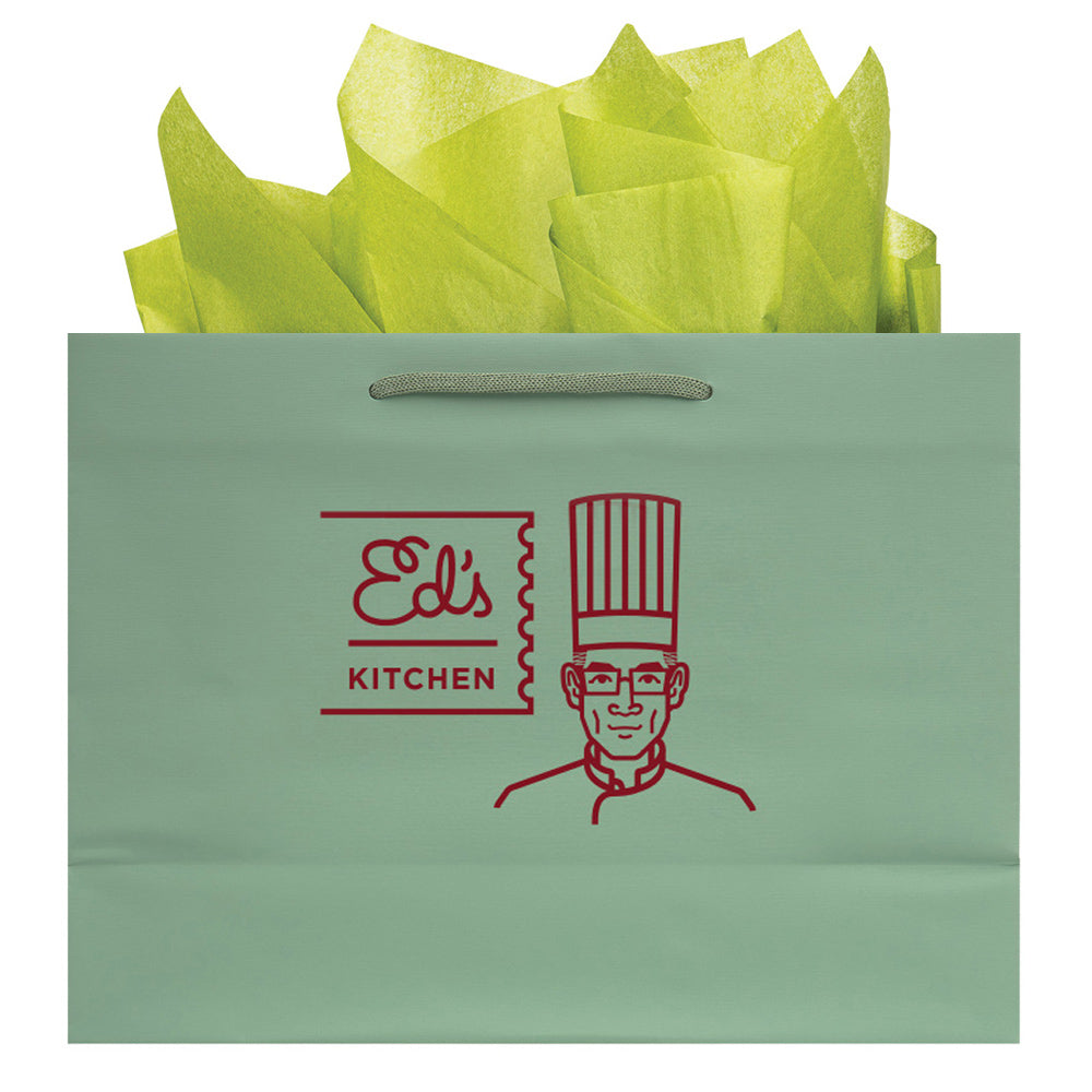 Premium Green Paper Eurototes -Vogue 16"x6"x12"