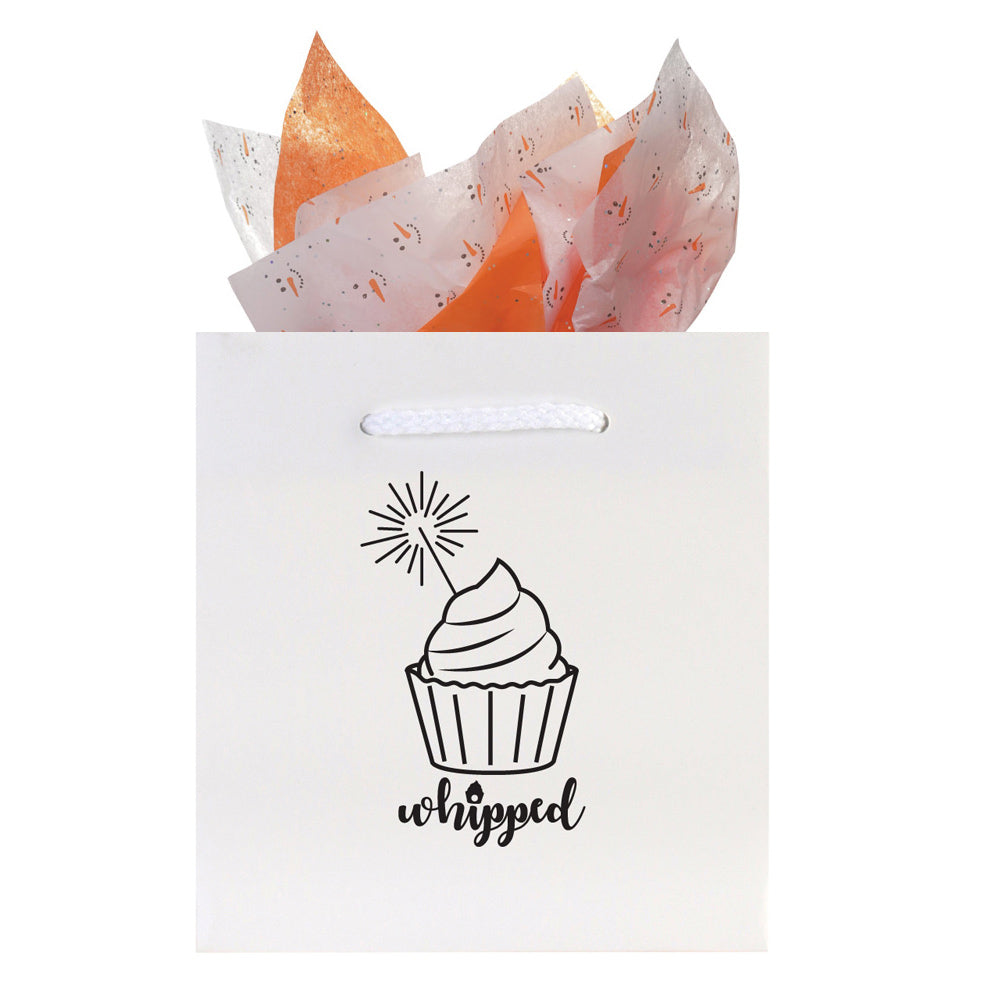 Premium Matte White Paper Eurototes - Jewel 6"x 3-1/2"x 6-1/2"