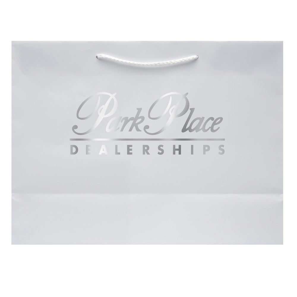 Premium Matte White Paper Eurototes - Medium 13"x5"x10"