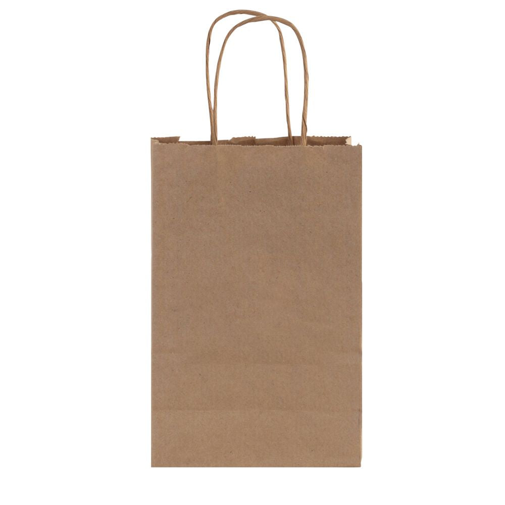 Natural Kraft Shopping Bags with Handles