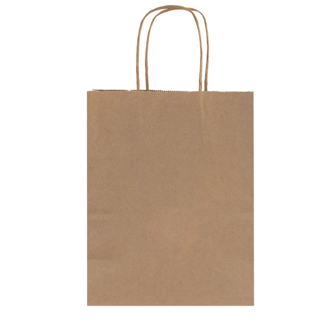 Kraft Paper Shopping Bags with Handles