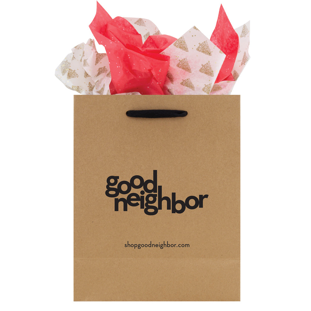 Premium Natural Kraft Eurotote Shopping Bags -Cub 8"x4"10"