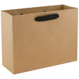 Premium Natural Kraft Eurotote Shopping Bags - Medium 13"x5"x10"