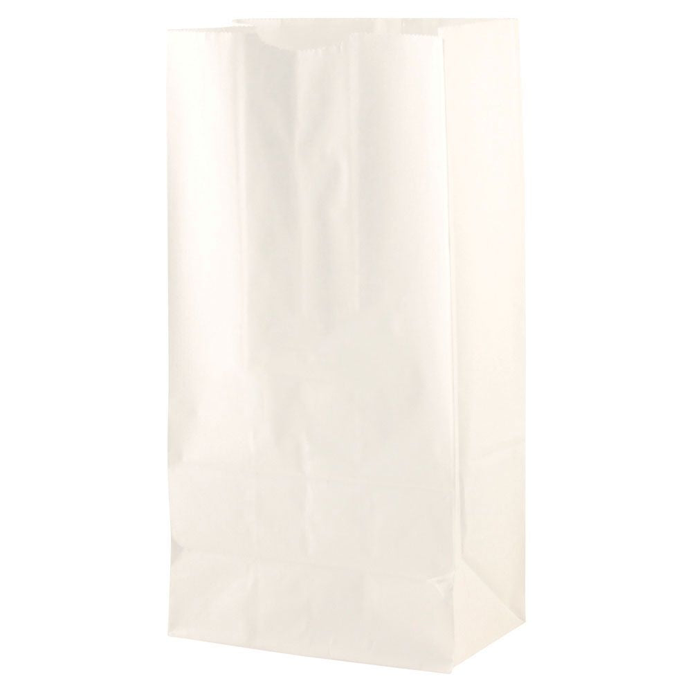 SOS White Paper Bag 6.125 "x 4" x 12.375"