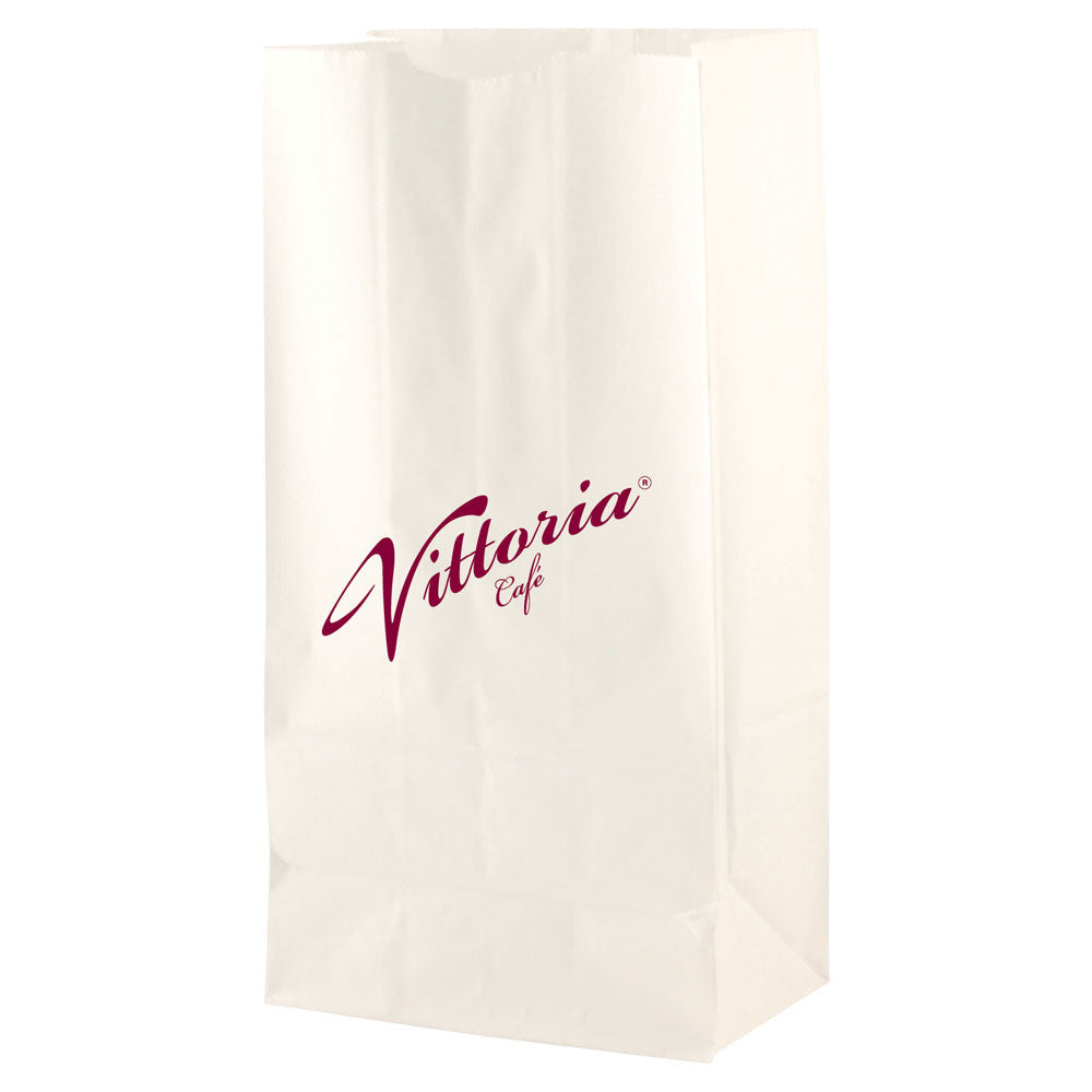 SOS White Paper Bag 6.125 "x 4" x 12.375"