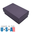 Premium Deep Purple Cotton Filled Jewelry Gift Boxes #21