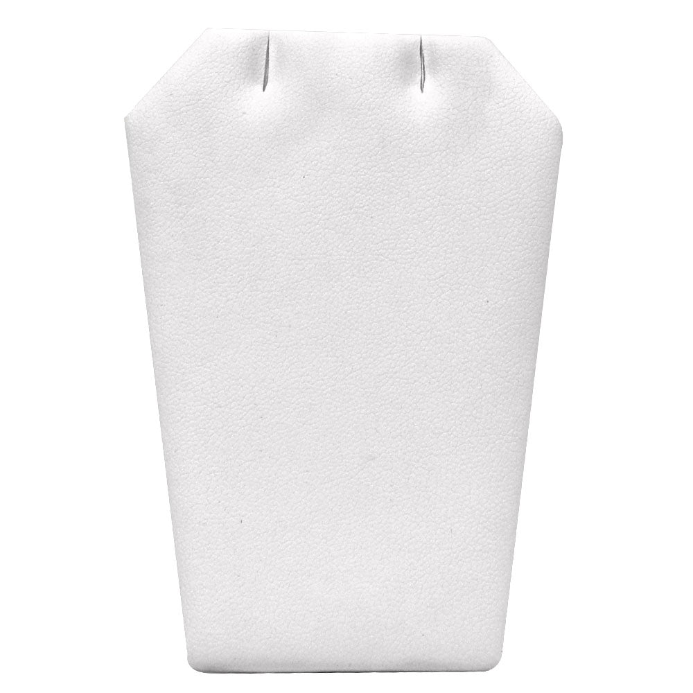 White Leatherette Jewelry Earring / Pendant Display Stand