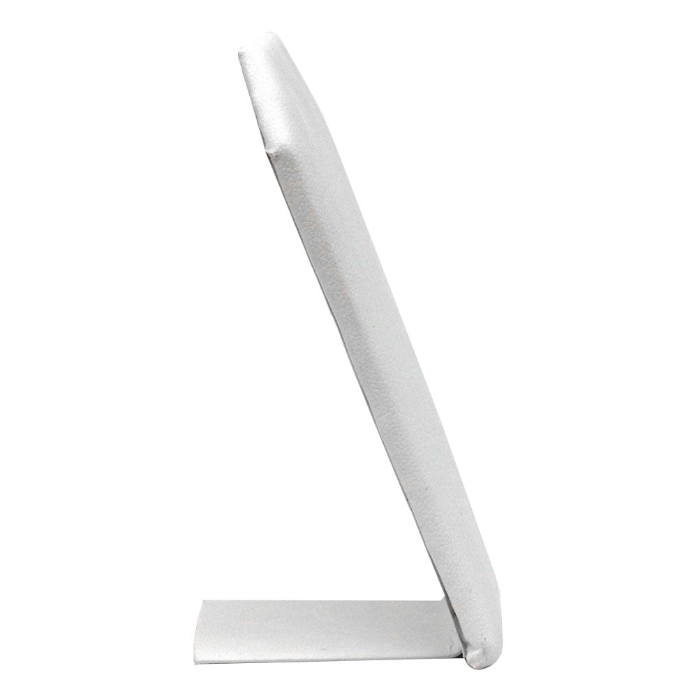 White Leatherette Jewelry Earring / Pendant Display Stand