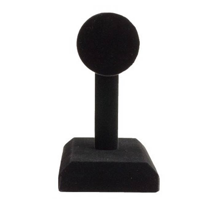 Black Velvet Jewelry Bracelet / Watch / Bangle T-Bar