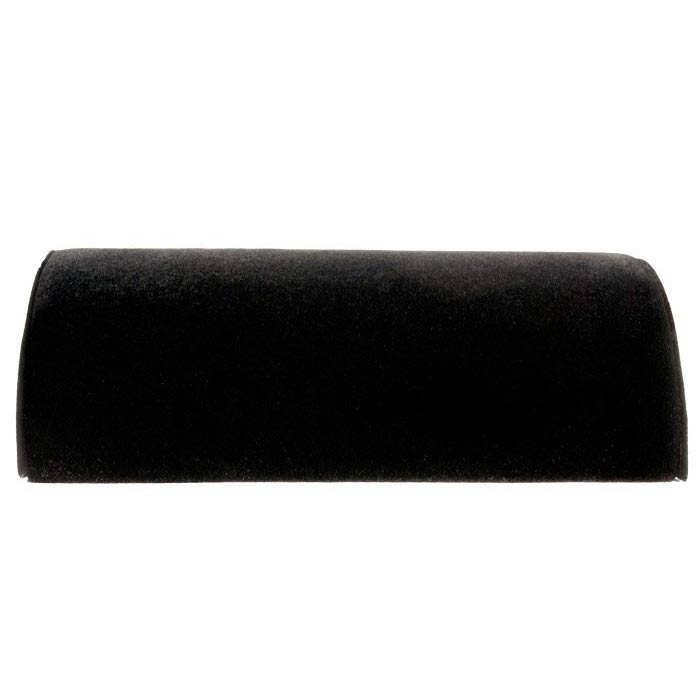 Black Velvet Half-Moon Jewelry Bracelet Display