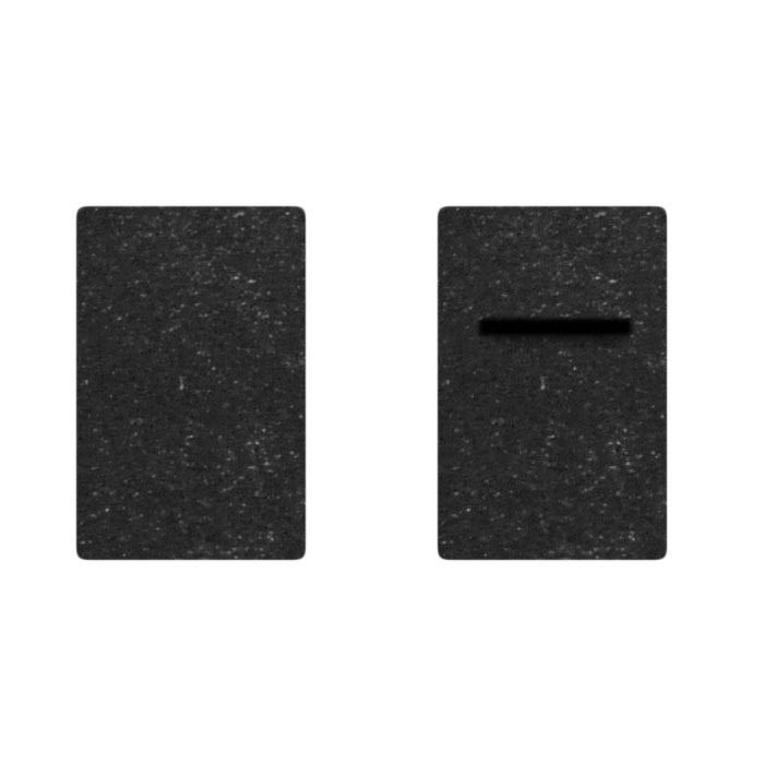 Black Velvet Jewelry Bracelet / Watch Display Ramp