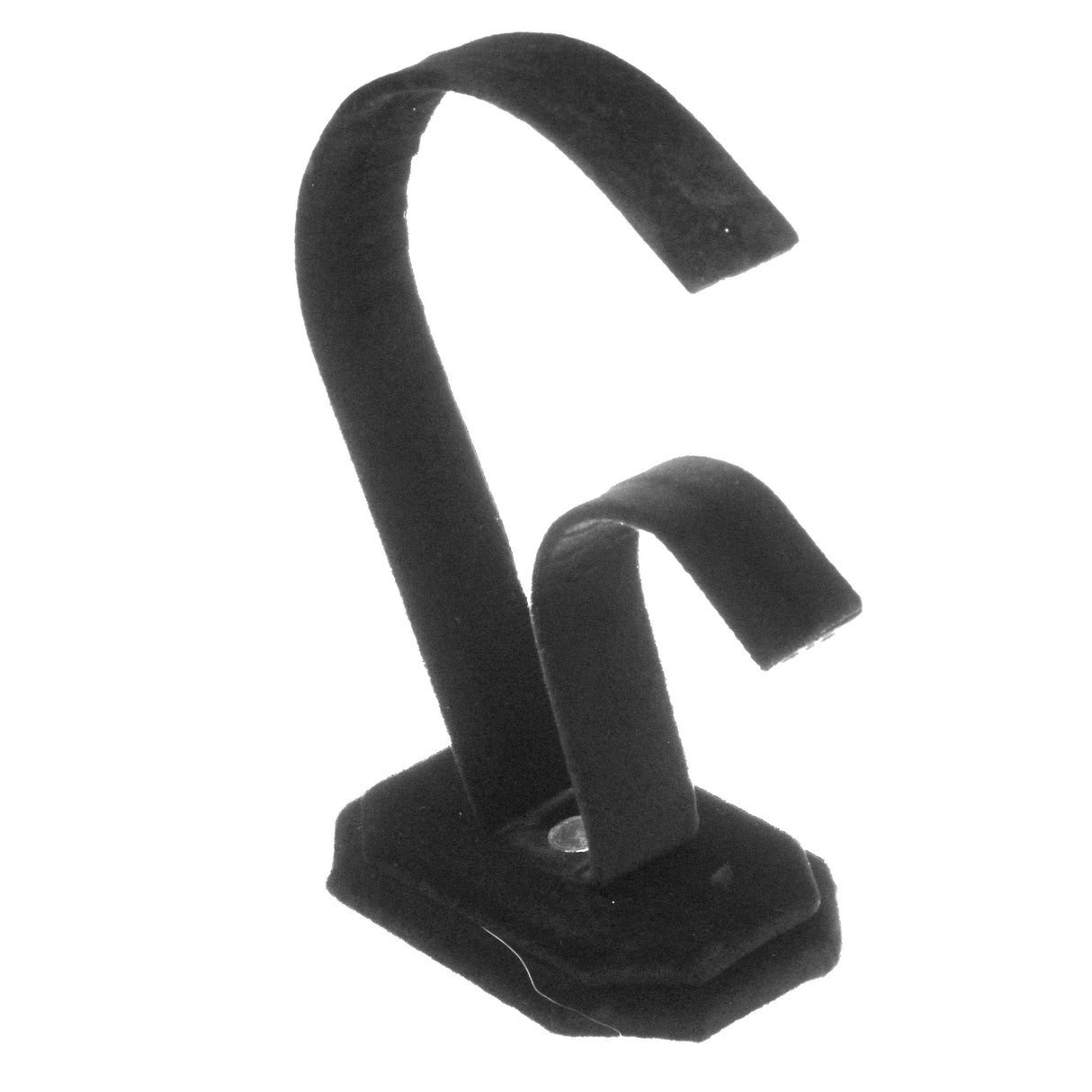 Black Velvet Two Tier Earring Display Stand - Holds 1 Pair