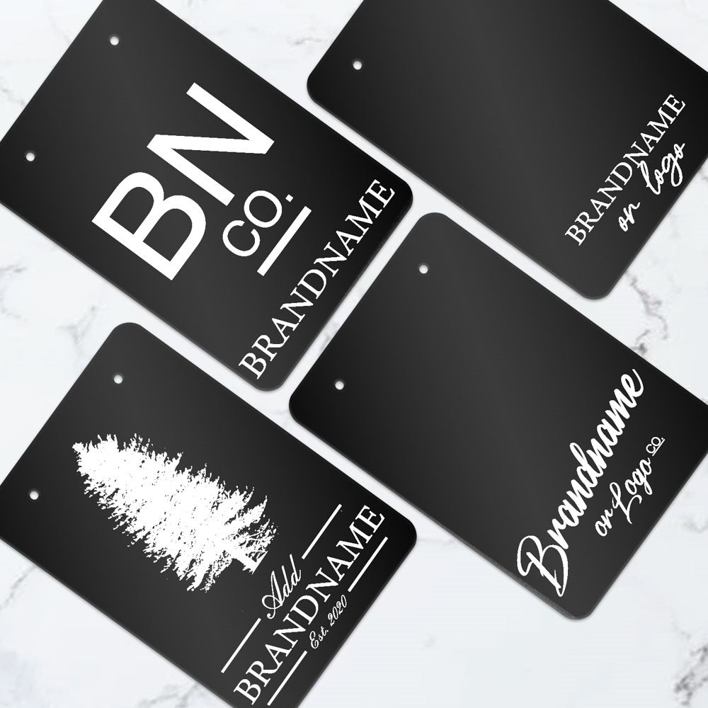 Black Earring Card 2-3/4" x 4"