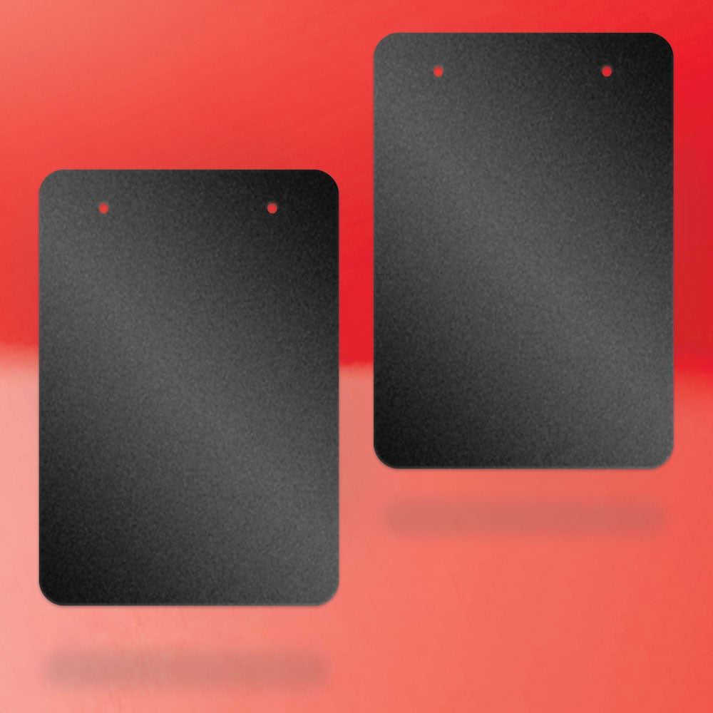 Shimmer Black Earring Card 2-3/4" x 4"