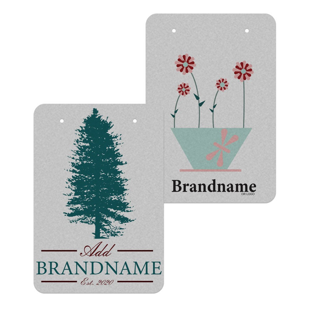 Matte Grey Earring Card 2-3/4" x 4"