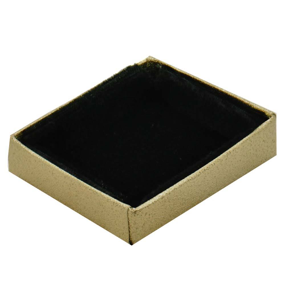 Small Black and Gold Jewelry Earring / Pendant Gift Boxes