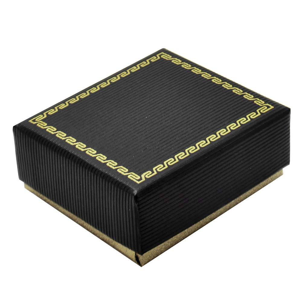 Small Black and Gold Jewelry Earring / Pendant Gift Boxes