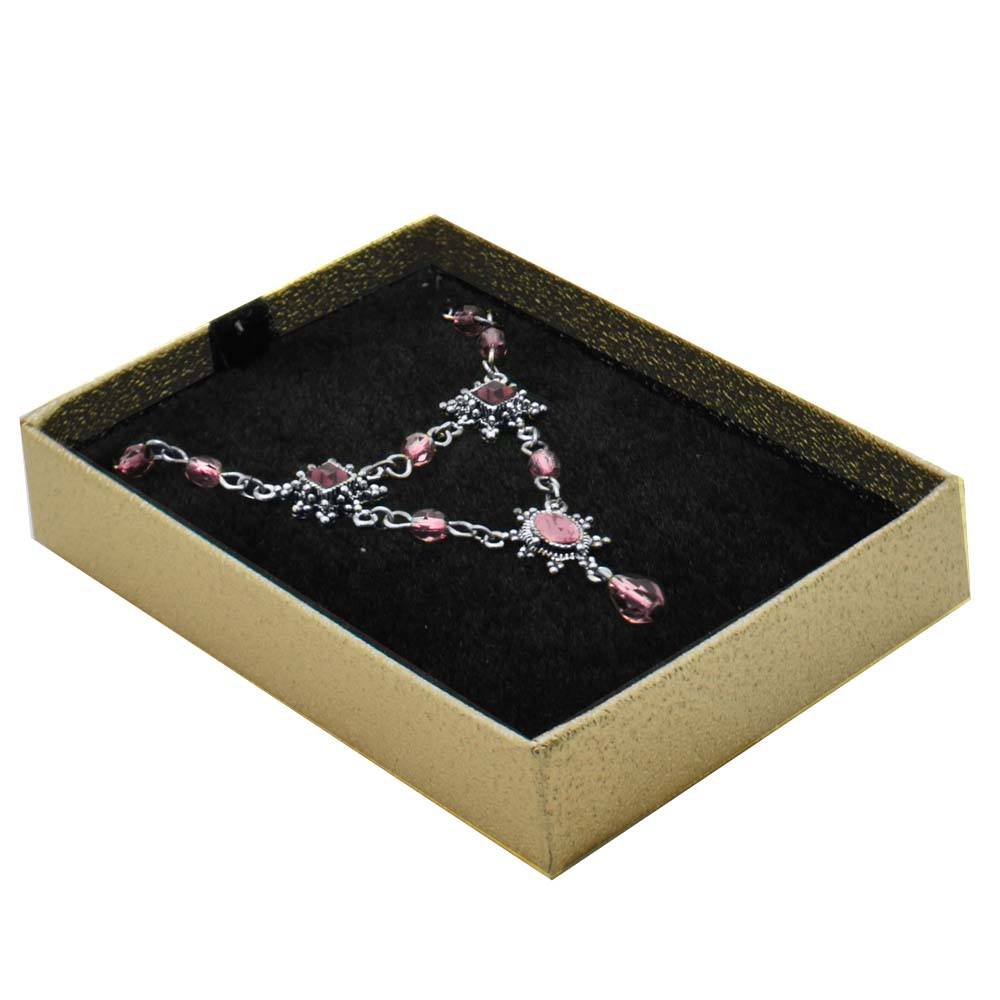 Black and Gold Universal Jewelry Pendant Gift Boxes