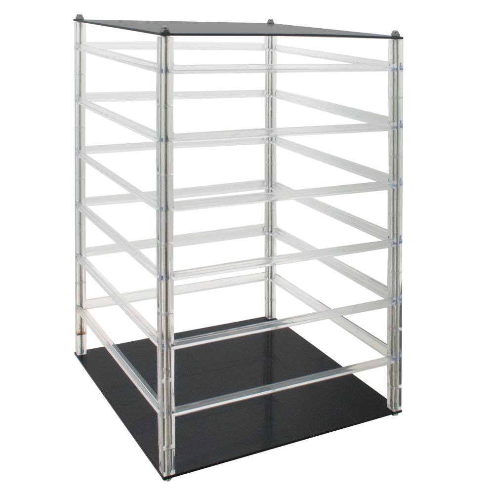 Rotating Jewelry Earring Card Display Holder, Holds 96 Cards