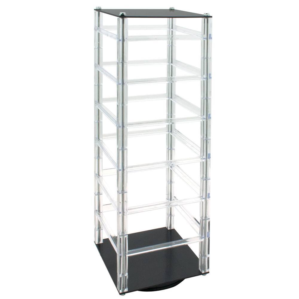 Rotating Jewelry Earring Card Display Holder, Holds 48 Cards