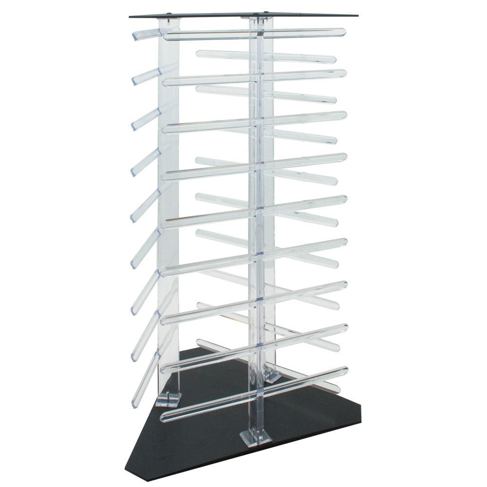 Rotating Jewelry Earring Card Display Holder, Holds 108 Cards