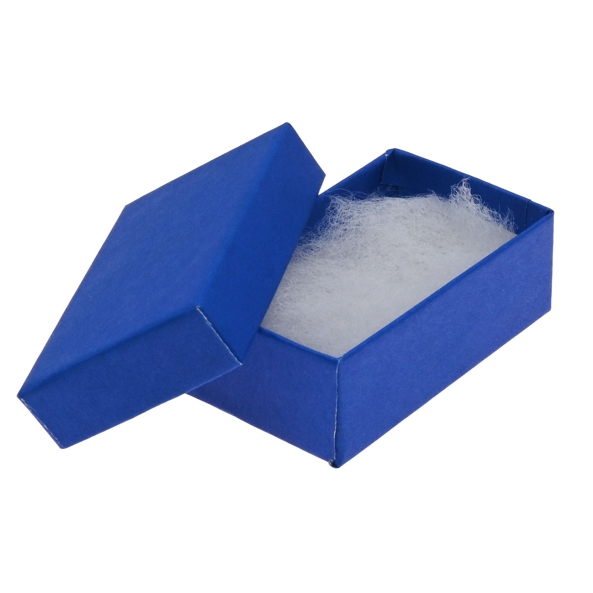 Premium Cobalt Blue Cotton Filled Jewelry Gift Boxes #32