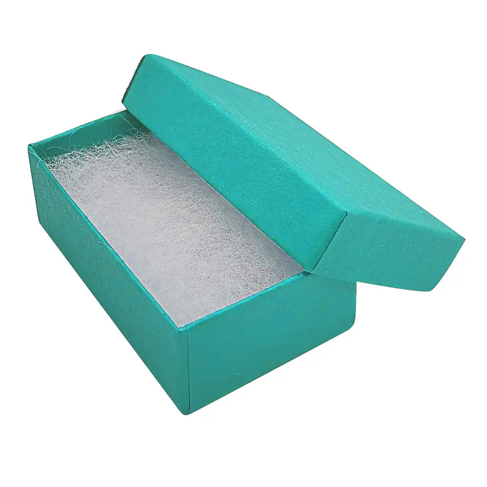 Tropical Blue Cotton Filled Box #32