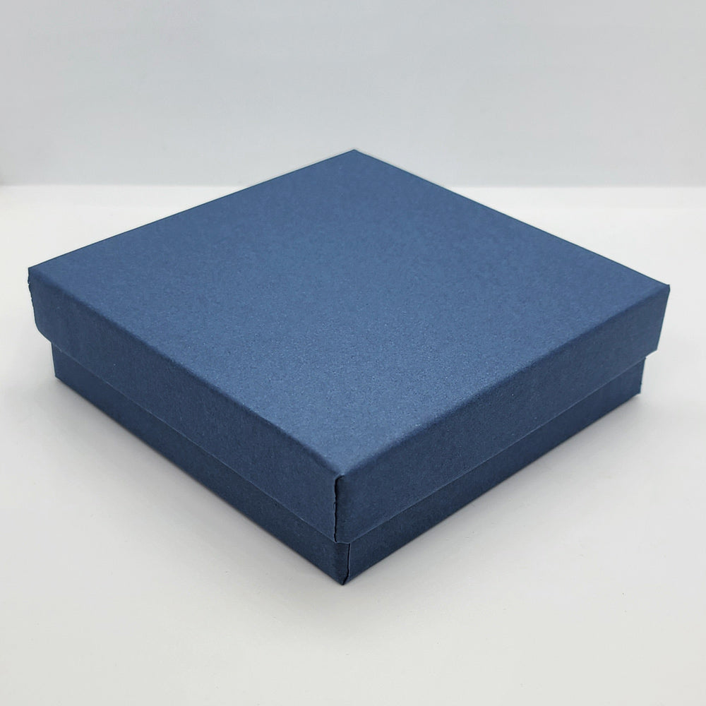 Premium Navy Blue Cotton Filled Box #33